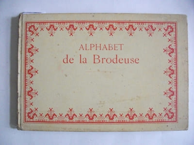Alphabet de la brodeuse