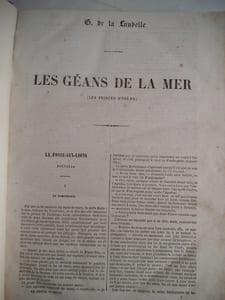 Les Géans de la mer–les princes d’ébène