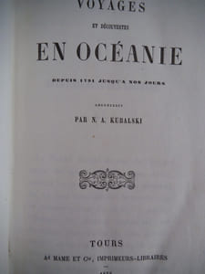 Voyages et découvertes en OCEANIE 