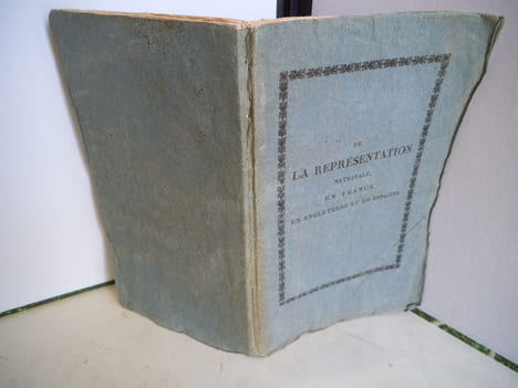  De la représentation Nationale et de la souveraineté en Angleterre et en France . MAZURE F.A.J 