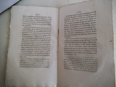 De la représentation Nationale et de la souveraineté en Angleterre et en France