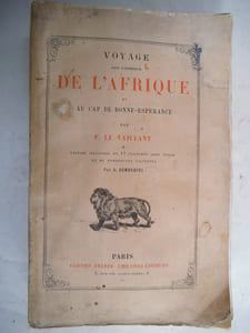 Voyages dans l’intérieur de l’Afrique et au Cap de Bonne–Espérance