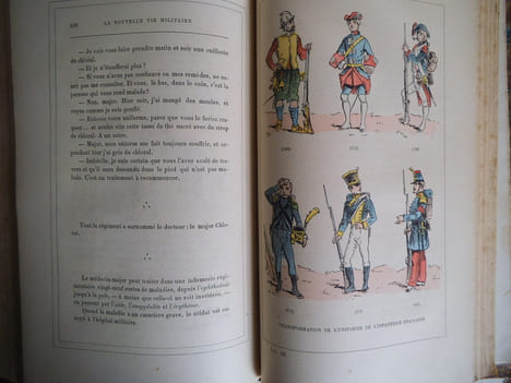 la nouvelle vie militaire. HUART Adrien