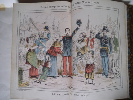 la nouvelle vie militaire. HUART Adrien