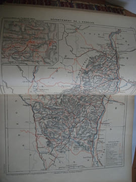 ATLAS de lA France illustrée.. MALTE BRUN
