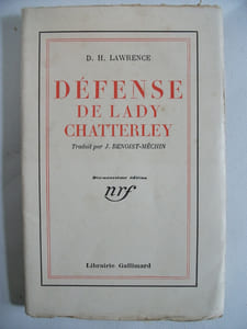 Défense de Lady Chatterley