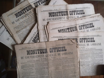 Moniteur officel du gouvernement général de Lorraine