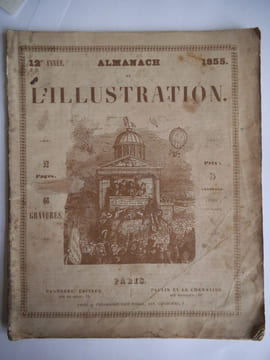 almanach de l’Illustration pour 1855. collectif 