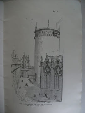 Description du château de COUCY. VIOLLET LE DUC