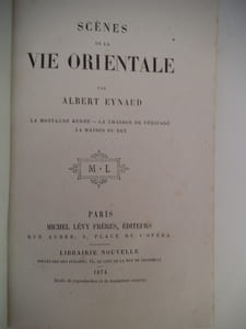 Scènes de la vie Orientale