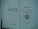 Souvenirs d’un homme de lettres 1795-1873. JAL A. 