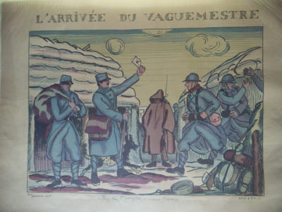 L’arrivée du Vaguemestre