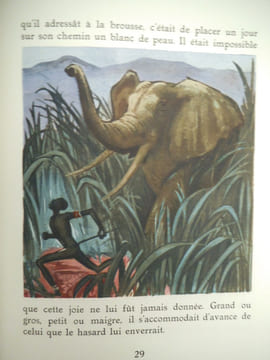MBALA l’éléphant. MARAN René 