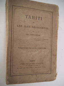 Tahiti et les Iles adjacentes.