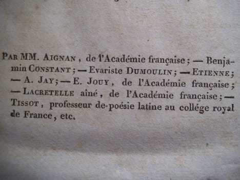 La Minerve Française . Collectif