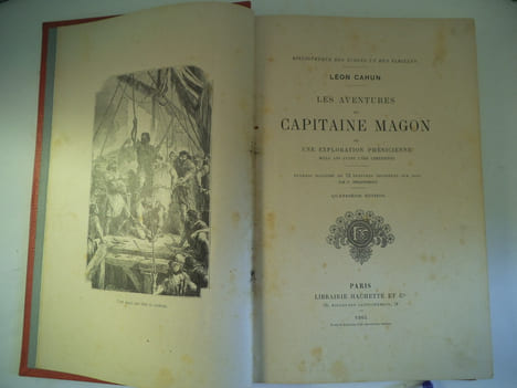 Les aventures du Capitaine MAGON . CAHUN Léon