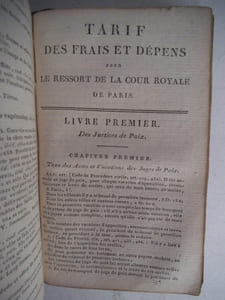 Les cinq codes précédés de la Charte Constitutionnelle.