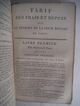 Les cinq codes précédés de la Charte Constitutionnelle. . Collectif