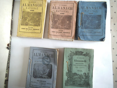 Almanach National Le National Almanach Liégeois journalier 1862
