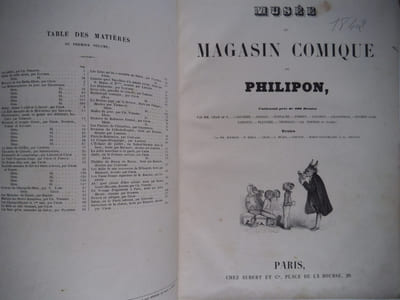 Musée ou magasin comique de PHILIPON
