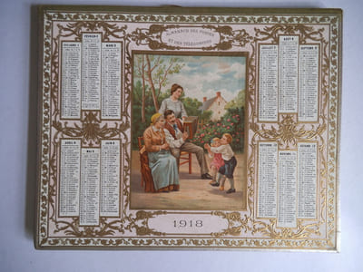 Almanach des Postes et des télégraphes Année 1918