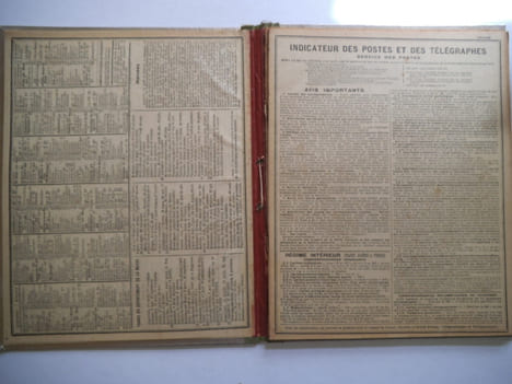 Almanach des Postes et des télégraphes Année 1918. Almanach des Postes et des télégraphes