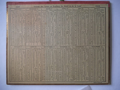 Almanach des Postes et des télégraphes. Année 1903