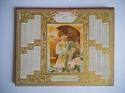 Almanach des Postes et des télégraphes.Année 1907