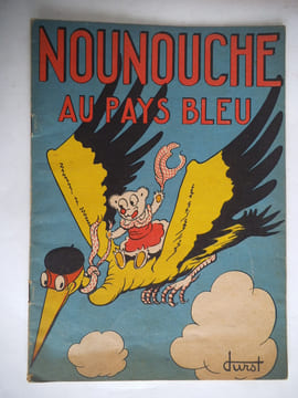 NOUNOUCHE au pays bleu. DURST.