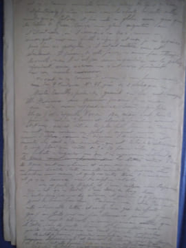 Lettre à la Présidente. GAUTIER Théophile