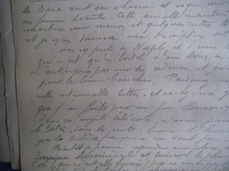 Lettre à la Présidente. GAUTIER Théophile