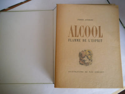 Alcool flamme de l’esprit.