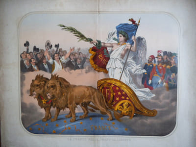 La France proclamant la Liberté.