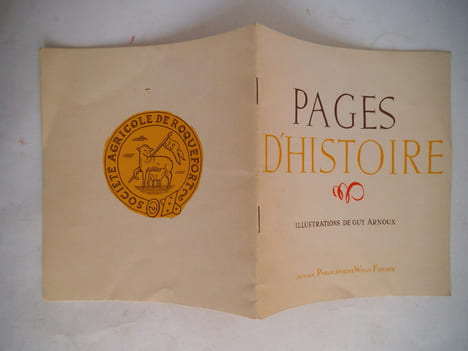 pages d’histoire. ARNOUX Guy .