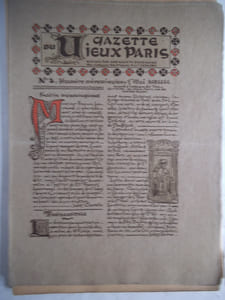 GAZETTE du VIEUX PARIS
