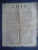 Loix relatives aux assignats du 13 septembre 1792. L’An quatrième de la République.. Collectif 