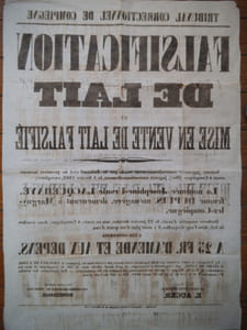 falsification de lait et mise en vente de lait falsifié. Condamnation de la nommée Joséphine Ursule LACQUEHAYE