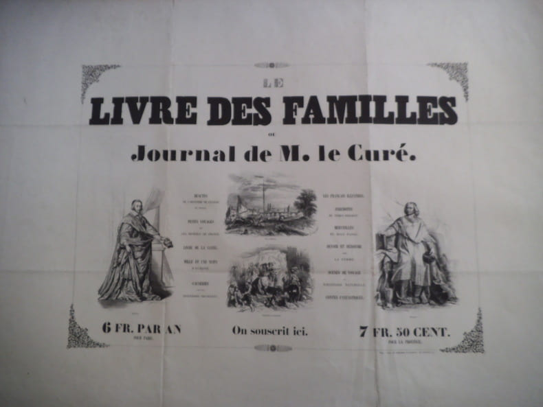 Affiche Le Livre  des Familles . Collectif 