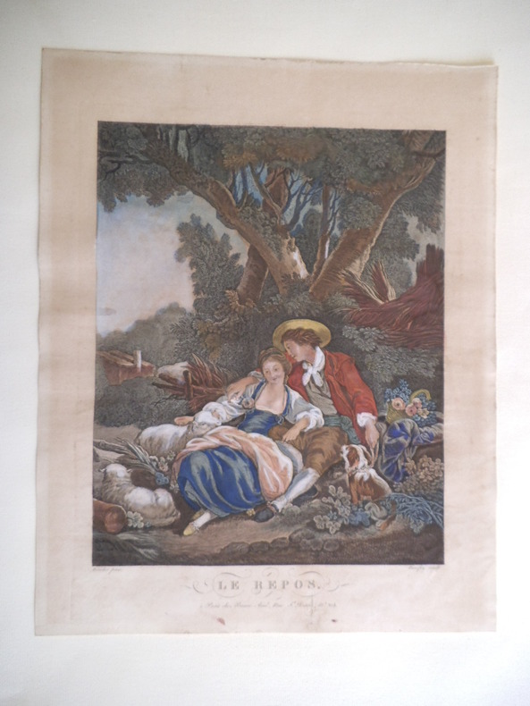 Le repos . BOUCHER(d’après)