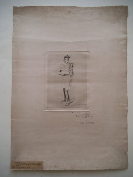 Gendarme . CHAPERON Eug&egrave;ne 