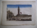 Vuë et perspective de la grande et célèbre place St Marc de Venise.. Vue d’optique