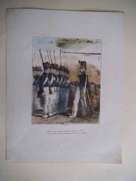 Enfants de troupe,M&eacute;chant m&ocirc;me,Compagnies de discipline pionnier-fusilier. CHARLET (Nicolas Toussaint) 
