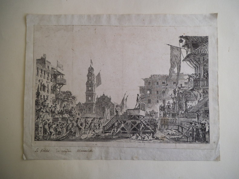 la révolution de Naples.1647 . MASANIELLO 