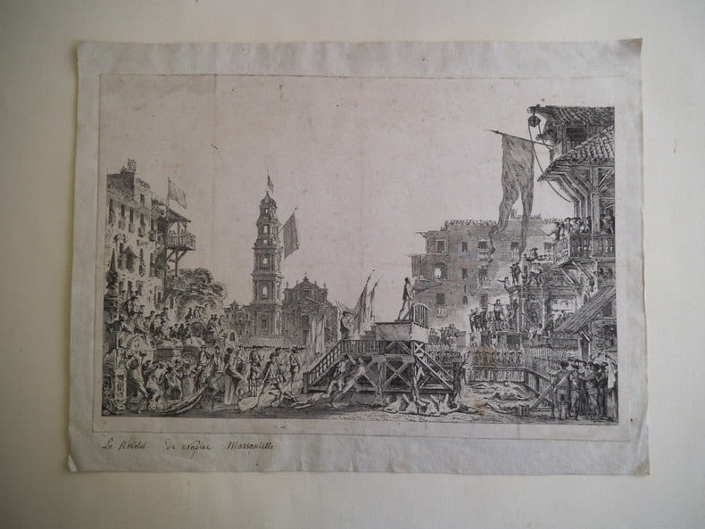 la r&eacute;volution de Naples.1647 . MASANIELLO 