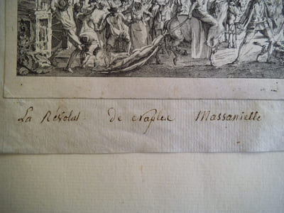 la révolution de Naples.1647