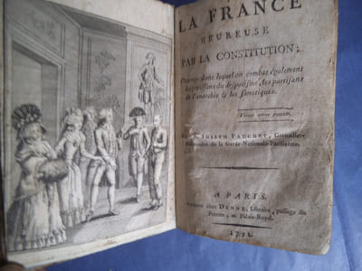 La France heureuse par la Constitution.