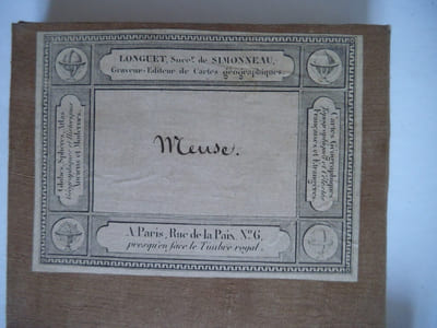Carte de la Meuse 