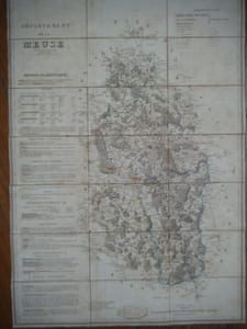 Carte de la Meuse 
