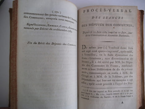 Récit des séances des Députés des Communes depuis le 5 mai 1789 jusqu’au 12 juin suivant,. Collectif  