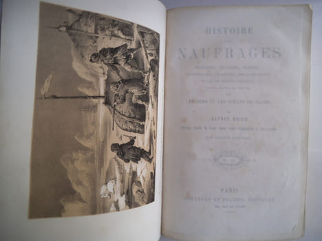 Histoire des naufrages. DRIOU Alfred